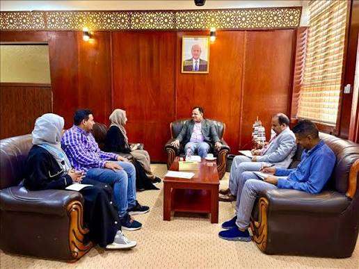 الوزير السقطري يبحث مع منظمة "يمن أيد" تدخلاتها في القطاع الزراعي